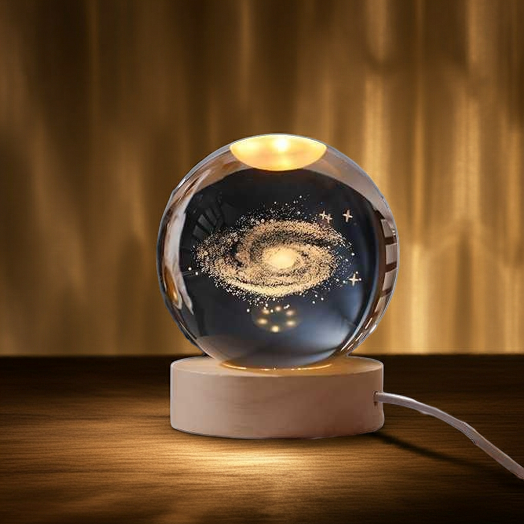 3D Crystal Lamp Ball(Assorted Design)